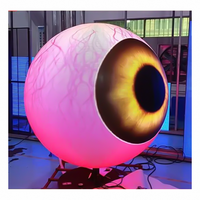 Pantalla LED Esférica Flexible 3D Suave de Alta Calidad para Publicidad Display LED Premium
