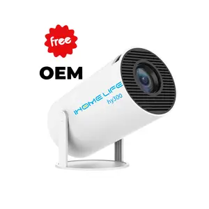 Ihomelife Draagbare Mini Projector Hy300 Draagbare Projector Video 200 Lumen Mini Smart Android 12 Projector Hy300 Voor Thuis