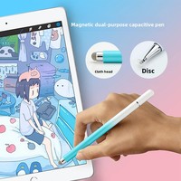 Stylets universels à pointe disque avec logo personnalisé, prix d'usine, fabricant direct, pour tablettes à écran tactile, en métal, passifs