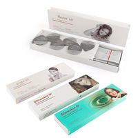 Appareil de beauté commercial à bulles d'oxygène, kit de capsules de gel pour massage et soin de la peau à domicile, hydratant, raffermissant, lissant, nettoyant, grand format