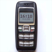 Venta al por Mayor de Fábrica: Teléfono Clásico 1600 2G con Doble SIM, Pantalla a Color, Batería de 850mAh de Larga Duración, Red GSM
