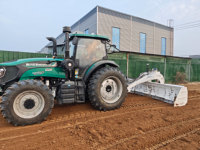 Niveleuse de terrain agricole GNSS série PWBQ avec lame télescopique, précision centimétrique, pour l'égalisation des terres agricoles