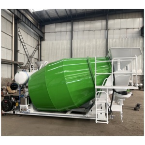 Camion malaxeur à béton, exportateur, agitateur, moteur diesel/essence/électrique, haute efficacité, mini, certifié CE, 1,5-12 m³, 4 roues motrices - Product Image 1
