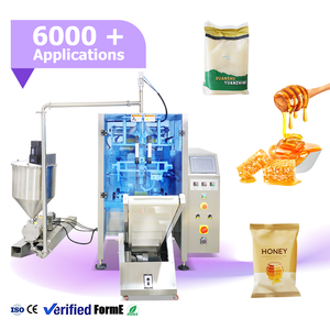 Machine de remplissage et d'emballage liquide haute vitesse pour jus, miel, eau, sachets et pochettes - Product Image 1