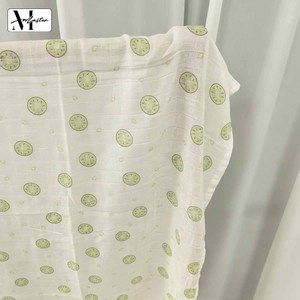 Serviette de Bain en Gaze Imprimée Double Couche en Coton de Bambou Bio, Meilleure Vente, pour Literie, Maternité <span class=keywords><strong>et</strong></span> Couverture Bébé - Product Image 4