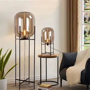 Promotional Wholesale Postmodern Stylish Northern Europe Delicate Study Beddide Living Room Led Light Atmosphere Floor Lamp