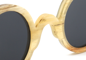 Gọng Kính Thời Trang Cổ Điển Chống Ánh Sáng Xanh Sừng Trâu Chất Lượng Tốt Nhất 2021 - Product Image 2