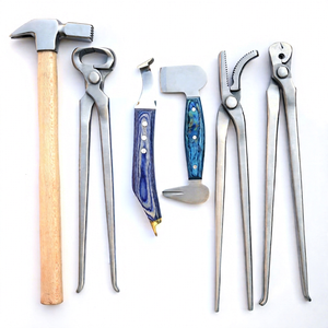 Meilleur kit d'outils de fermeur : Couteau à sabots, Pince à retirer les clous de sabots, Couteau à boucle, Marteau de sabotage, Extracteur de sabots - Acier inoxydable pour sabots - Product Image 4