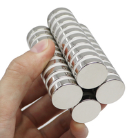 N52 Magnet Cakram 50Mm Permanen Super Kuat Kualitas Tinggi