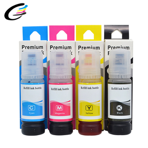Recarga a base de agua de gran calidad, <span class=keywords><strong>tinta</strong></span> de tinte 544 para <span class=keywords><strong>impresora</strong></span> <span class=keywords><strong>Epson</strong></span> L1110 L3110 L3150 ET2700 - Product Image 2