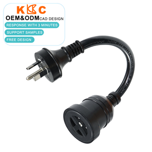 Australia Standard SAA <b>Power</b> <b>Cable</b>, 10A 15A 3 Pin Male Female Extension Cord, Heavy Duty Industrial <b>Cable</b>, Flexible Durable - Product Image 1