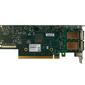 การ์ดอะแดปเตอร์เครือข่าย Mellanox Cx6 Dual Port 100g Ib & Ethernet รุ่น Mcx653106a-ecat ของแท้แบบขายส่ง - Product Image 1