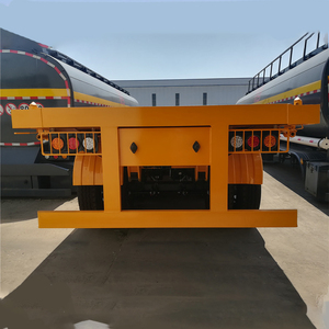 <span class=keywords><strong>Semirremolque</strong></span> de Plataforma de <span class=keywords><strong>Segunda</strong></span> <span class=keywords><strong>Mano</strong></span> de 2 Ejes, 40 Pies, 40 Toneladas, con Accesorios para Contenedores - Product Image 4