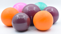 Ballons de Yoga Tonifiants, Accessoires de Fitness, Entraînement de Force, Mini Ballons Médicaux Colorés en PVC Souple Remplis de Sable