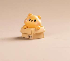 Miniature 3D Décoration Résine Statue Fabricant Dessin Animé <span class=keywords><strong>chat</strong></span> Animaux Jouets pour Enfants Petite Figurine En Vrac Décoration ou Diy Art - Product Image 6