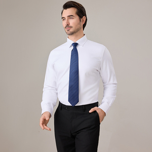 Nuova Camicia Invernale da <span class=keywords><strong>Uomo</strong></span> in Modal Foderata in Pile, Senza Cuciture, Antipiega, Calda in Lana, per Uomini di Mezza Età e Anziani, Spessa e di Alta Qualità - Product Image 2