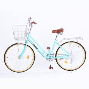 Materiale in acciaio di alta qualità bicicletta da città delle donne 21 velocità ingranaggio a basso prezzo bici - Product Image 1