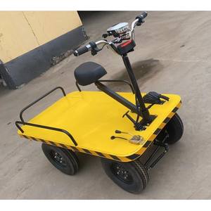 Carro plano de ferrocarril eléctrico Carro de transporte de almacén de invernadero - Product Image 2