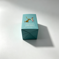 Kundenspezifische OEM/ODM Logo Umweltfreundliche Recycelbare Tragbare Faltbare Kartonbox CMYK-Bedruckt Kleine Baby-Weihnachts-Fläschchen-Papierbox Hochzeit