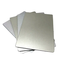 Matériaux de façade double face, panneau composite pour mur extérieur, Alucobond, matériau en aluminium de 2 à 10 mm