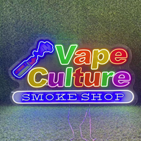 Enseigne néon LED acrylique personnalisée avec logo, design gratuit, étanche IP65, multicolores, contrôle par télécommande/application, pour publicité, bars et entreprises