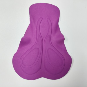 Haute densité longue durée équitation <span class=keywords><strong>cycliste</strong></span> Shorts entrejambe éponge Pad nouvelle coupe intégrée femmes Chamois cyclisme Pad personnalisé - Product Image 2