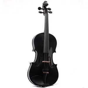 violino clássico Suppliers-Avançado durável luz preto clássico 44 violino