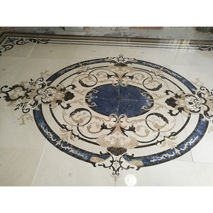 Sang trọng foyer thiết kế Bằng Tia Nước bằng đá cẩm thạch Vòng Sàn Huy Chương cho bán - Product Image 3