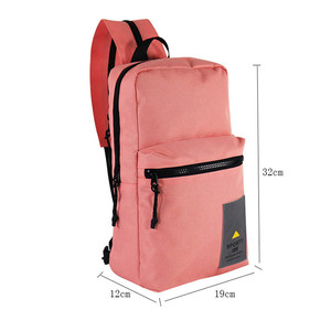 Bolso de Pecho para Viaje, Grande, para Hombre, Portátil, Antirrobo, de Poliéster, con Cierre de Cremallera, Multiusos - Product Image 6
