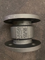 Clapet anti-retour silencieux à bride 4 pouces avec joint EPDM pour applications hydrauliques à basse température, sécurité de l'eau HC41X par Juniu