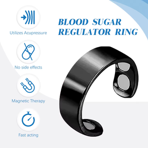 Wholesale Products <b>Magnetic</b> Therapy Health Care Products Adjustable for Men Women Couple Blood Sugar Regulator <b>Ring</b> - Product Image 3