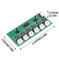 Module humidificateur à six jets DC5V, carte de contrôle d'atomisation, atomiseur ultrasonique, interface TYPE-C, carte de circuit de commande de générateur de brouillard