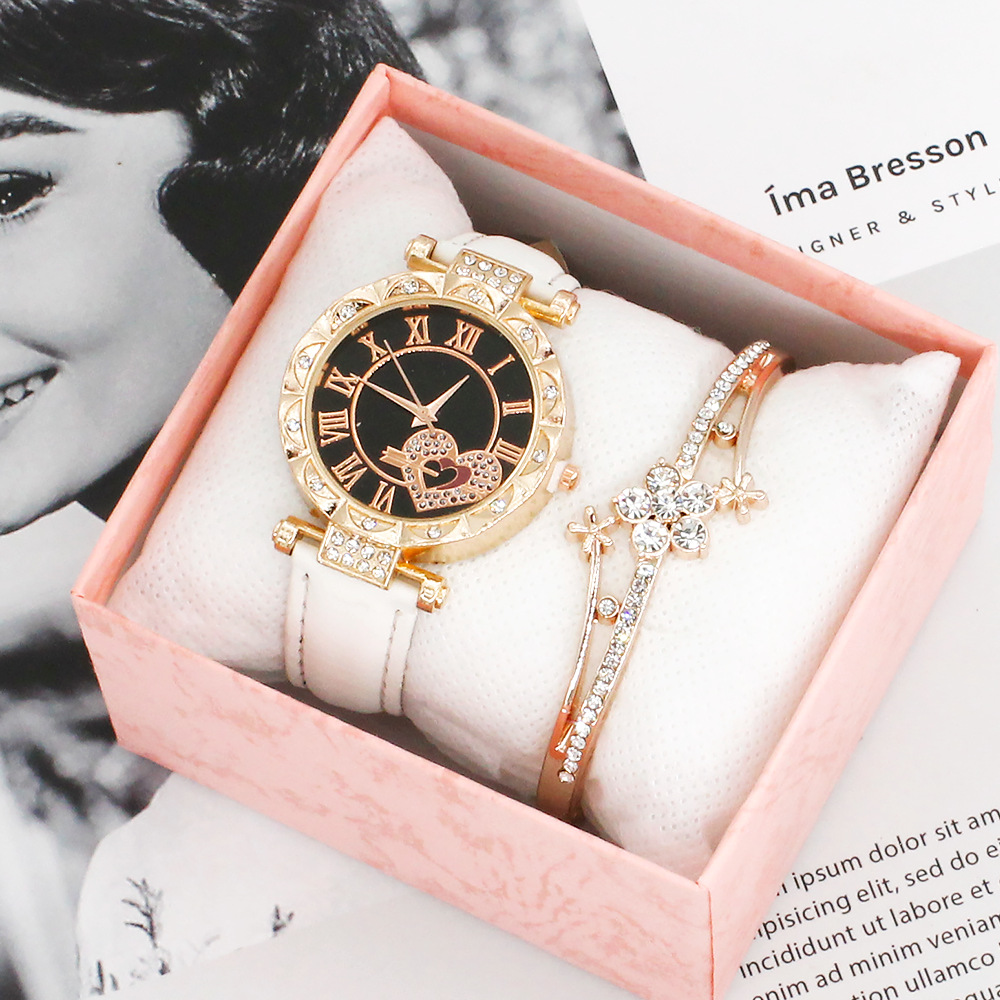 White watch bracelet gift box