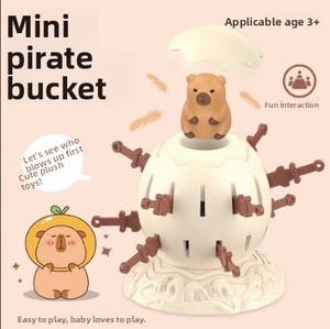 Mini puzzle en plastique transfrontalier à succès : Pinguin pirate dans un baril – Amusant, anti-stress, éducatif, développement intellectuel, idéal pour les fêtes - Product Image 3