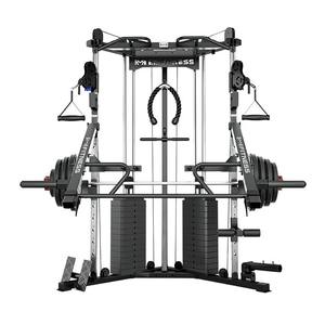 Petit équipement de fitness multifonctionnel intégré pour la maison, type Gantry, avec combinaison de rack de squat et de barre de traction haute pour exercices de poitrine - Product Image 5