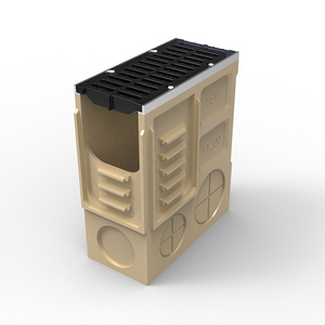 Les fosses de <span class=keywords><strong>puisard</strong></span> en béton de polymère de longue durée de service avec la grille de <span class=keywords><strong>fonte</strong></span> ductile couvre la chambre d'inspection pour des collections d'eaux d'égout - Product Image 4