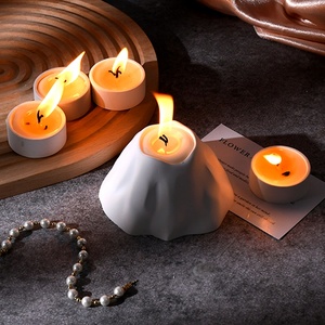 Moule en silicone en forme de montagne pour bougeoir en résine, idéal pour la décoration intérieure et les bougies parfumées - Product Image 3