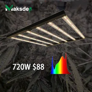 720W Led Grow Light Full Spectrum Indoor Plant Cultivation Dimmable Led Grow Light For All Growth Stage