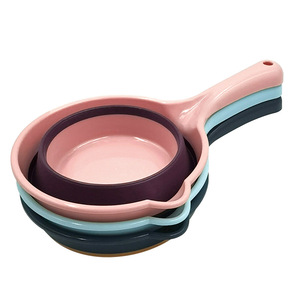 Plastic Water Ladle Set 3Pcs Long Handle Dishwasher Safe For Kitchen <b>Bath</b> Shampoo Use - Product Image 5