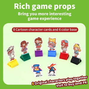 Thiết kế mới muzili Trung Quốc đi du lịch trẻ em Bảng thẻ Hội Đồng Quản trị trò chơi gia đình họp mặt trò chơi giấy Boardgame - Product Image 4