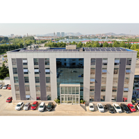 Bâtiment d'appartements en structure légère préfabriquée en acier, hôtel personnalisé, bureaux, bâtiments commerciaux préfabriqués, léger