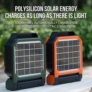 Ventilador Solar para Camping, Motor sin Escobillas, Carga USB, Mini Portátil, Gran Potencia, Batería de 6000mAh, 12+ Horas de Autonomía, 36/45 dB de Ruido - Product Image 3