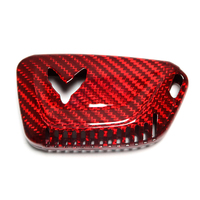 Pour Corvette C8 Z51 2020 2021 2022 2023 2024 2025 – Coque de protection pour clé télécommande de voiture en fibre de carbone – Accessoires automobiles