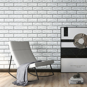 Carta <span class=keywords><strong>da</strong></span> <span class=keywords><strong>Parati</strong></span> Adesiva Rimovibile ORON DECO in PVC Effetto Mattone per Decorazione Interna Casa - Product Image 3