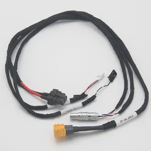 Custom Remo B Series waterproof connector cables for harness cables for drone equipment interior accessories