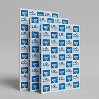 Panneau en mousse PVC HD 560 densité 8 mm, imperméable, résistant aux UV, plaque plastique rigide pour enseignes publicitaires, approvisionnement en gros