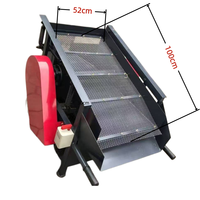 Edelstahl-Sandsiebmaschine Feinsand-Rückgewinnungsmaschine Vibrierende Sandsiebmaschine