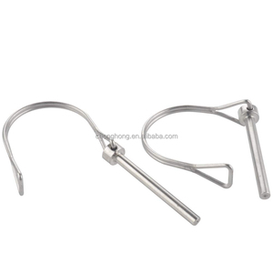 Perno di Bloccaggio per Albero PTO, Perno di Sicurezza <span class=keywords><strong>a</strong></span> Sgancio Rapido con Molla, Perno di Bloccaggio da 1/4 di Pollice in 2 Forme: Quadrato e ad Arco - Product Image 3