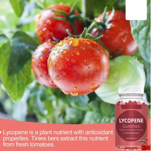 ASAP Lycopene <b>Antioxidant</b> Gummies Dietary <b>Supplement</b> Tomato Extract Lycopene Gummies - Product Image 2