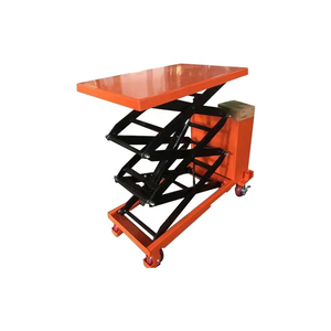 150Kg 300Kg <span class=keywords><strong>Mini</strong></span>-Lifttafel Aangedreven Door Batterij Semi-Elektrische Lifttafels Gemaakt In China Magazijnapparatuur - Product Image 5